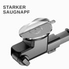 Joyroom Autotelefonhalterung – Handyhalterung Auto mit Saugnapf KFZ Handyhalterung mit flexiblem Arm für Scheibe – Produktbild 3