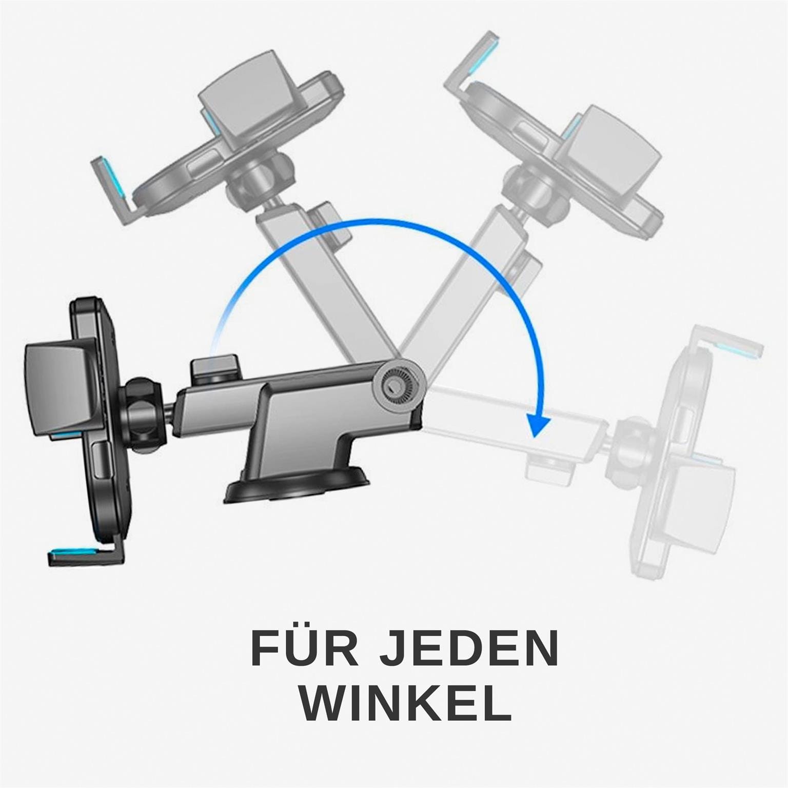 Joyroom Autotelefonhalter mit ausziehbarem Teleskoparm – Handyhalterung für Armaturenbrett, Windschutzscheibe – Weiteres Produktbild 5 Joyroom Autotelefonhalter mit ausziehbarem Teleskoparm – Handyhalterung für Armaturenbrett, Windschutzscheibe – Weiteres Produktbild 5