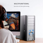 Joyroom AUX-Splitterkabel 3,5mm – Audio Splitter Kabel AUX Y-Kabel für Kopfhörer und Mikrofon – Weiteres Produktbild 6