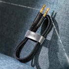 Joyroom AUX Stereo-Audiokabel – 3,5 mm Miniklinke für Smartphones und andere Geräte, geflochtenes Kabel, 1,5 m – Weiteres Produktbild 3