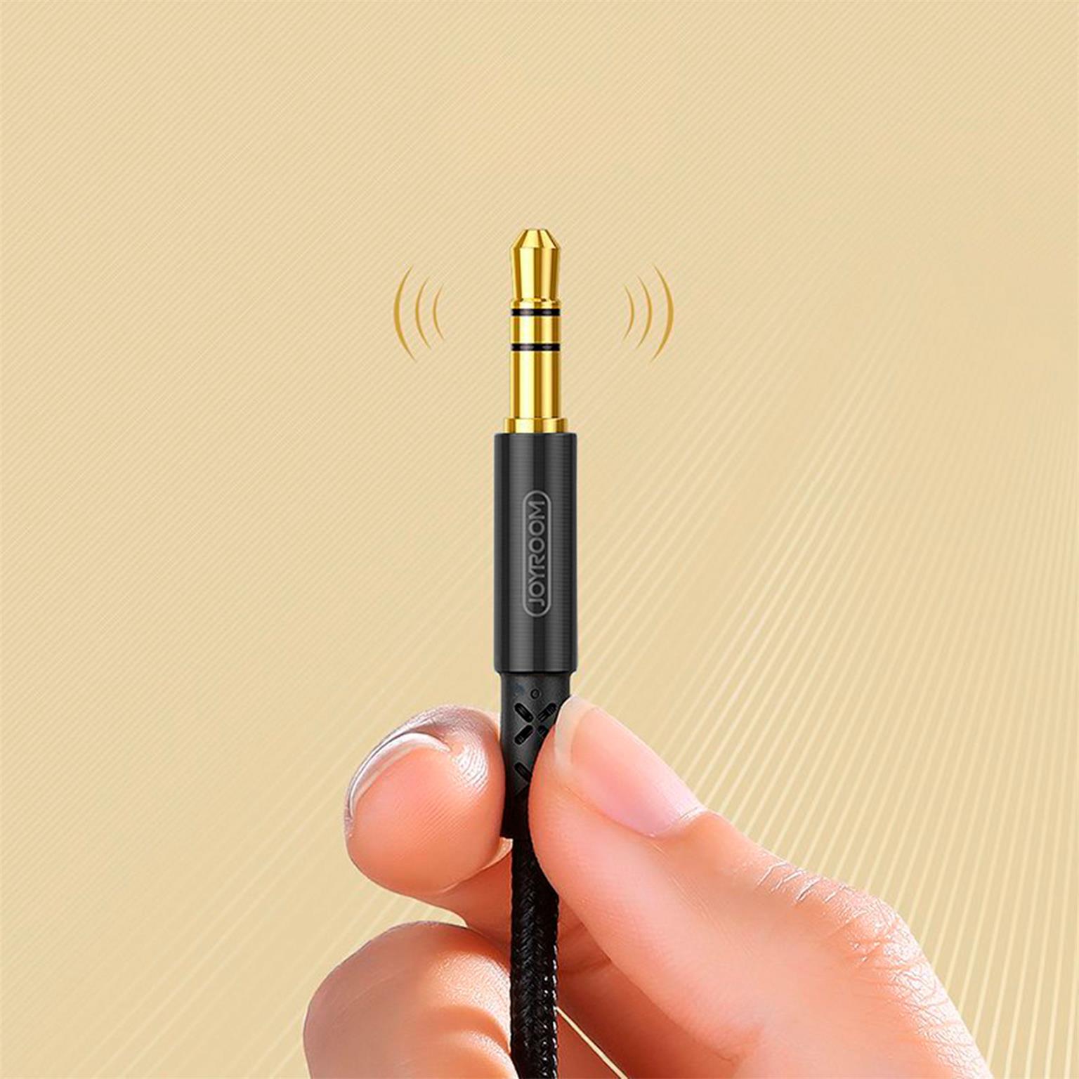 Joyroom AUX Stereo-Audiokabel – 3,5 mm Miniklinke für Smartphones und andere Geräte, geflochtenes Kabel, 1,5 m – Weiteres Produktbild 8