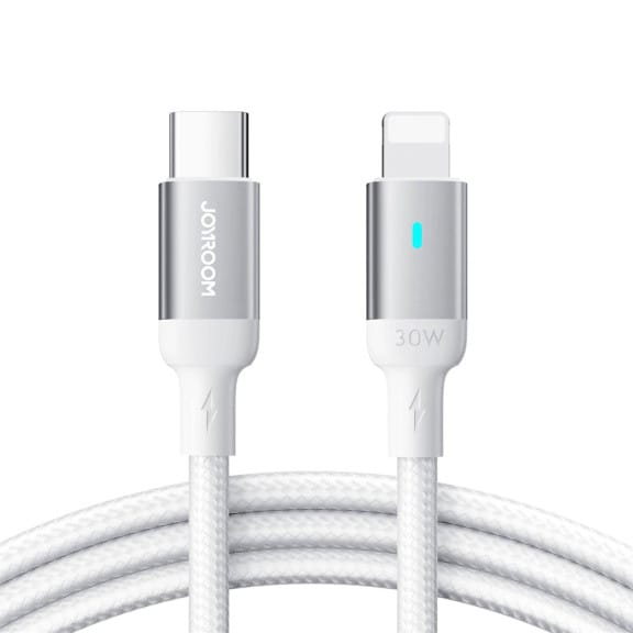 Joyroom Extraordinary Serie Lightning auf USB-C PD Kabel – USB C Ladekabel Lightning Anschluss 20W Kabel 1,2 m – Weiteres Produktbild 1 Joyroom Extraordinary Serie Lightning auf USB-C PD Kabel – USB C Ladekabel Lightning Anschluss 20W Kabel 1,2 m – Weiteres Produktbild 1