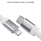 Joyroom Extraordinary Serie Lightning auf USB-C PD Kabel – USB C Ladekabel Lightning Anschluss 20W Kabel 1,2 m – Produktbild 2