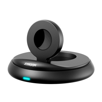 Joyroom Joyroom JR-W12 – Smartwatch Ladepad induktiv magnetische Ladestation für Smartwatch kompakt faltbar – Schwarz