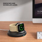 Joyroom JR-W12 – Smartwatch Ladepad induktiv magnetische Ladestation für Smartwatch kompakt faltbar – Produktbild 6