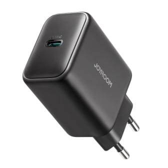 JOYROOM Schnellladegerät 45W GaN USB C – 45 Watt Schnellladegerät USB C für Smartphone Tablet Power Delivery – Schwarz JOYROOM Schnellladegerät 45W GaN USB C – 45 Watt Schnellladegerät USB C für Smartphone Tablet Power Delivery – Schwarz