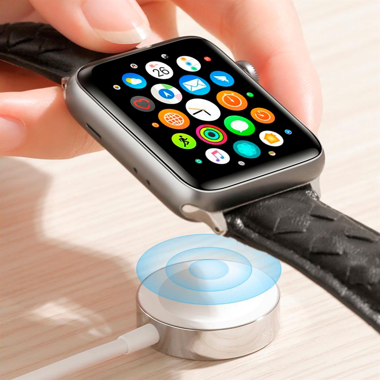 Joyroom Magnetladekabel – Wireless Ladestation für Apple Watch, Kabel mit USB-A Anschluss, Länge 1,2 m – Weiteres Produktbild 6