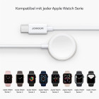 Joyroom Magnetladekabel – Wireless Ladestation für Apple Watch, Kabel mit USB-C Anschluss, Länge 1,2 m – Weiteres Produktbild 2