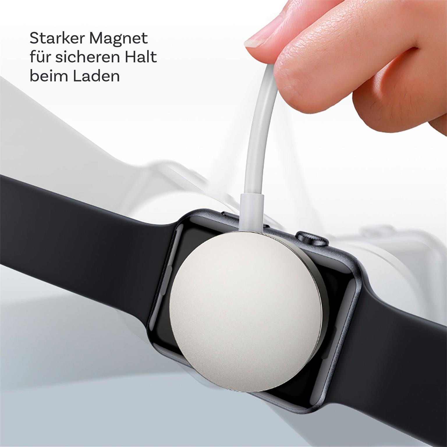 Joyroom Magnetladekabel – Wireless Ladestation für Apple Watch, Kabel mit USB-C Anschluss, Länge 1,2 m – Weiteres Produktbild 2