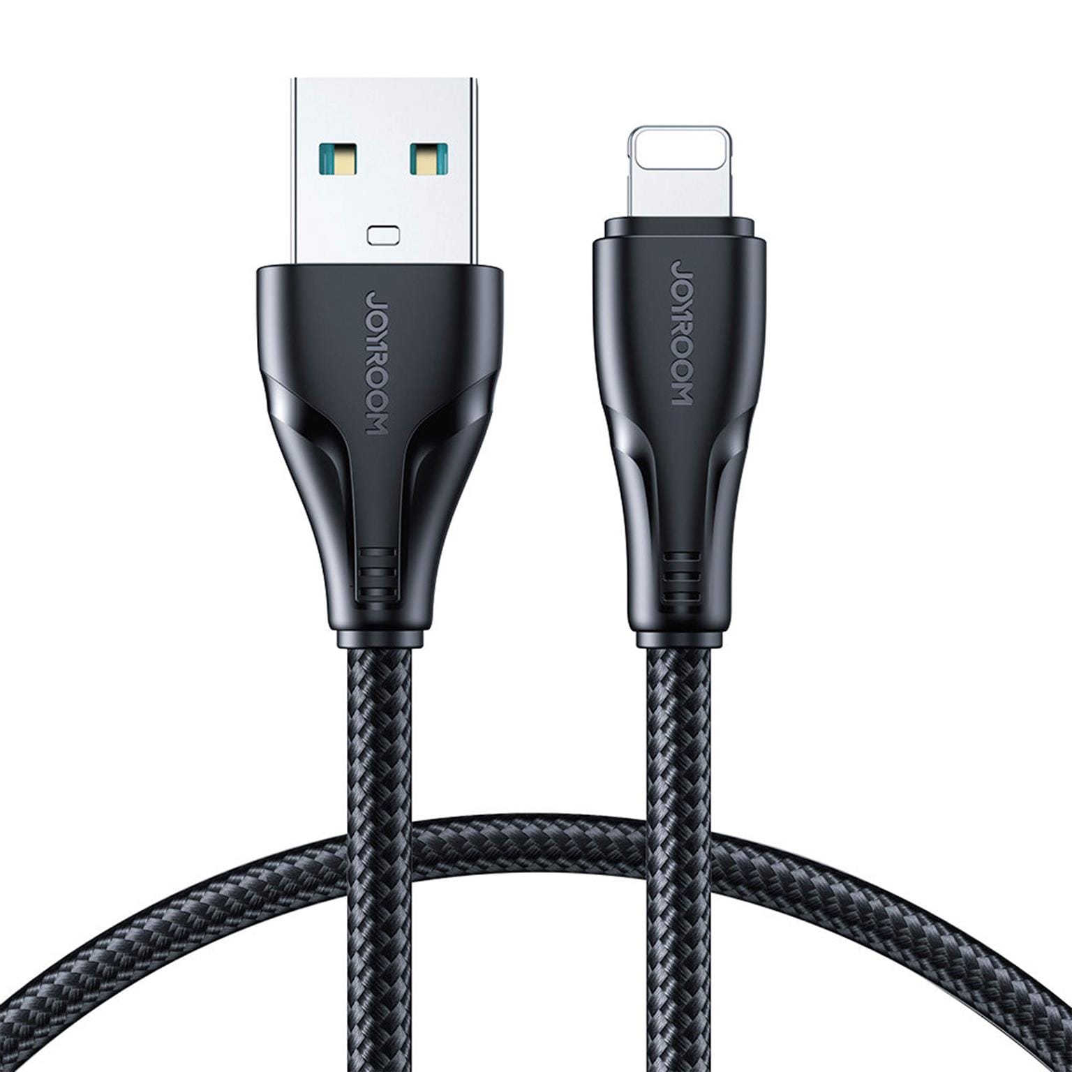 Joyroom Ladekabel – USB A auf Lightning für iPhone und iPad, Schnellladekabel Surpass Serie, Nylon, Länge 1,2m – Weiteres Produktbild 1 Joyroom Ladekabel – USB A auf Lightning für iPhone und iPad, Schnellladekabel Surpass Serie, Nylon, Länge 1,2m – Weiteres Produktbild 1