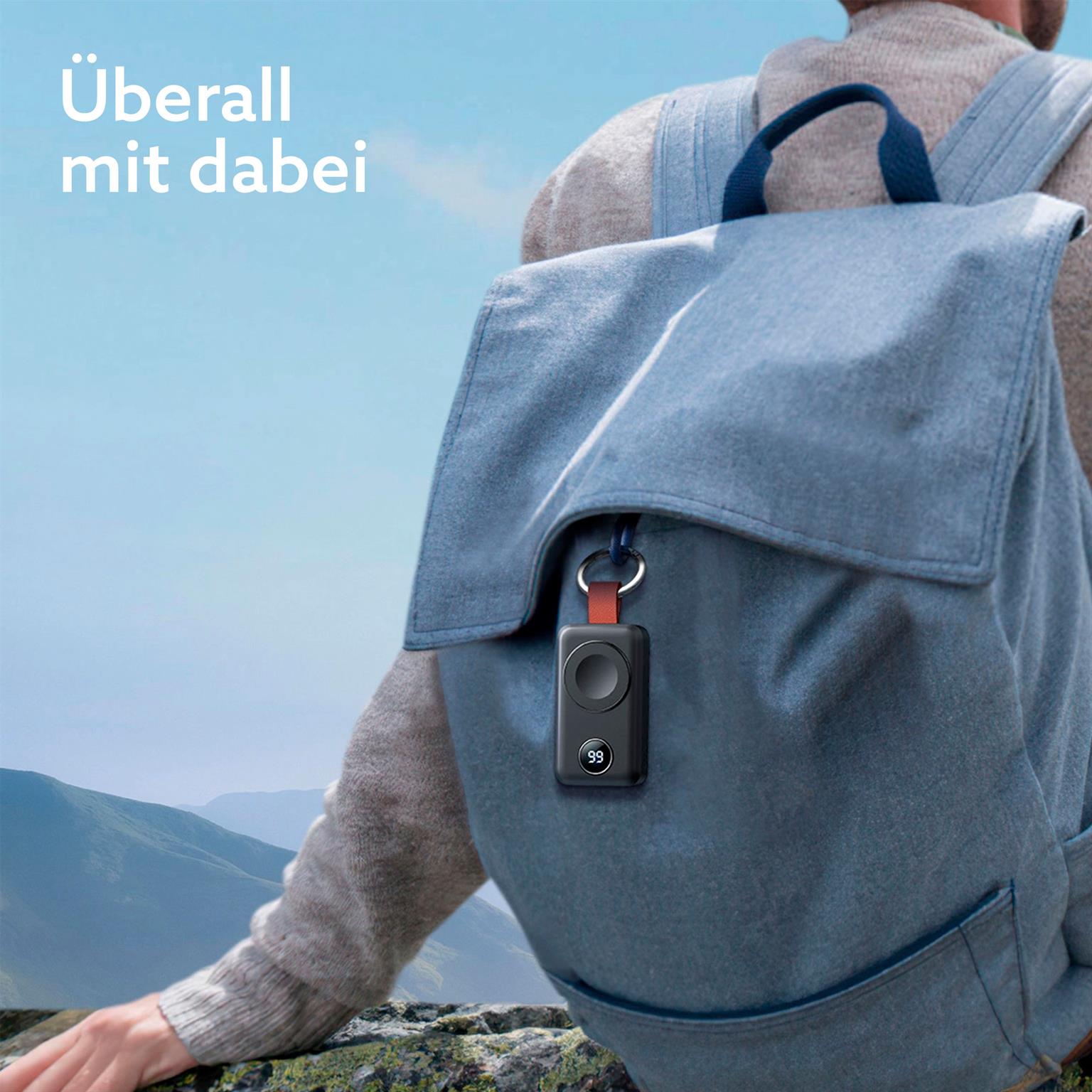 Joyroom kabellose Powerbank 2000mAh 3W für Apple Watch – kabellose Powerbank für Apple Watch mit USB-C-Eingang – Weiteres Produktbild 4