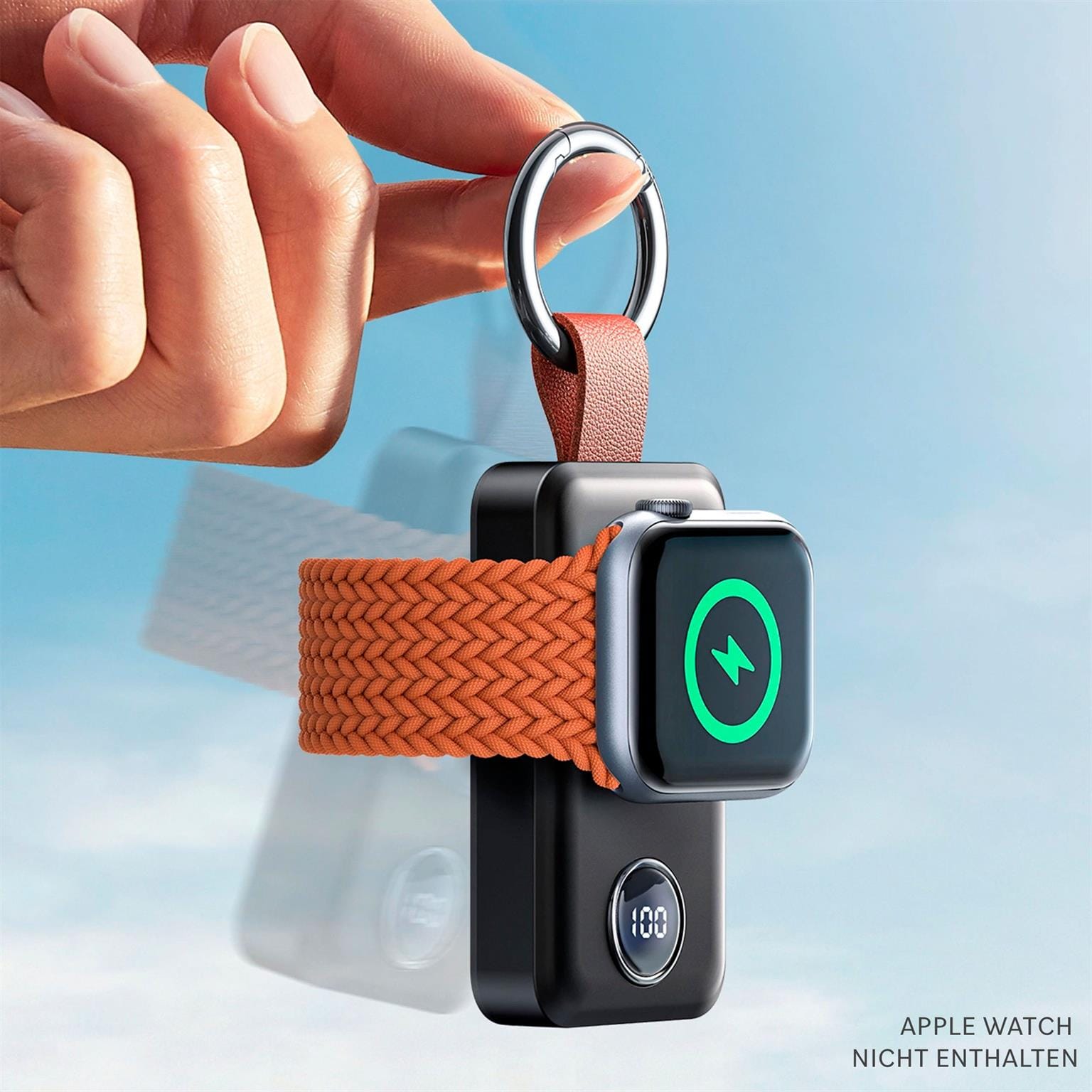 Joyroom kabellose Powerbank 2000mAh 3W für Apple Watch – kabellose Powerbank für Apple Watch mit USB-C-Eingang – Weiteres Produktbild 7 Joyroom kabellose Powerbank 2000mAh 3W für Apple Watch – kabellose Powerbank für Apple Watch mit USB-C-Eingang – Weiteres Produktbild 7