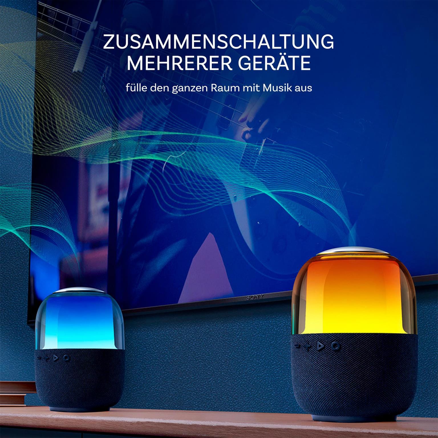 Joyroom Kabelloser Bluetooth 5.3 RGB Lautsprecher – Bluetooth 5.3 Lautsprecher, Kabelloser Bluetooth Lautsprecher – Weiteres Produktbild 6 Joyroom Kabelloser Bluetooth 5.3 RGB Lautsprecher – Bluetooth 5.3 Lautsprecher, Kabelloser Bluetooth Lautsprecher – Weiteres Produktbild 6