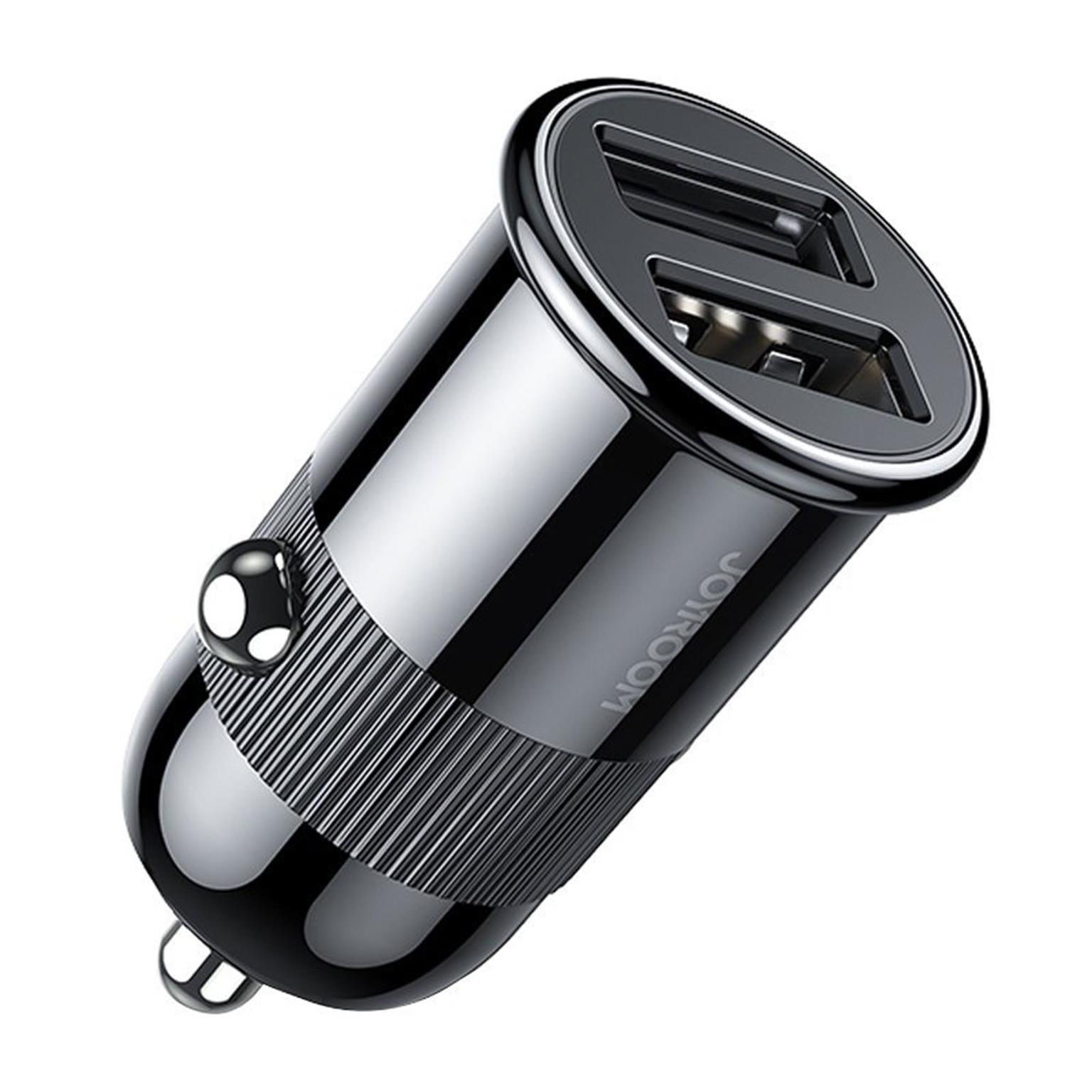 Joyroom Auto Ladegerät - Zigarettenanzünder USB-Ladegerät, Autoladeadapter 2x USB 3.1 A Anschluss, 15W – undefined