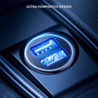 Joyroom Auto Ladegerät - Zigarettenanzünder USB-Ladegerät, Autoladeadapter 2x USB 3.1 A Anschluss, 15W – Weiteres Produktbild 4