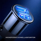 Joyroom Auto Ladegerät - Zigarettenanzünder USB-Ladegerät, Autoladeadapter 2x USB 3.1 A Anschluss, 15W – Weiteres Produktbild 3
