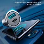 Joyroom Kfz Ladegerät – USB Typ C, Schnellladegerät, Zigarettenanzünder Adapter, Power Delivery, Quick Charge 3.0 – Weiteres Produktbild 2