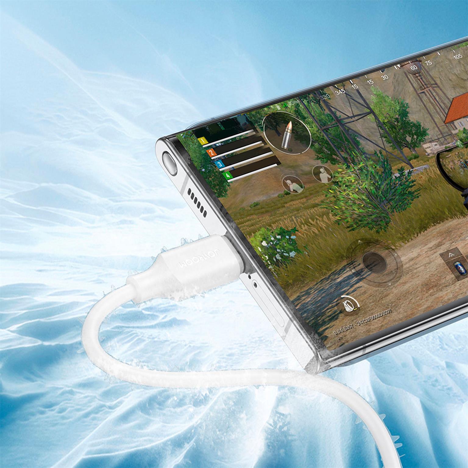 Joyroom Lade- und Datenkabel – 1 Meter USB-C Kabel, USB Type-C Kabel 1 Meter für Schnellladung, 480mBit/s – Weiteres Produktbild 6 Joyroom Lade- und Datenkabel – 1 Meter USB-C Kabel, USB Type-C Kabel 1 Meter für Schnellladung, 480mBit/s – Weiteres Produktbild 6