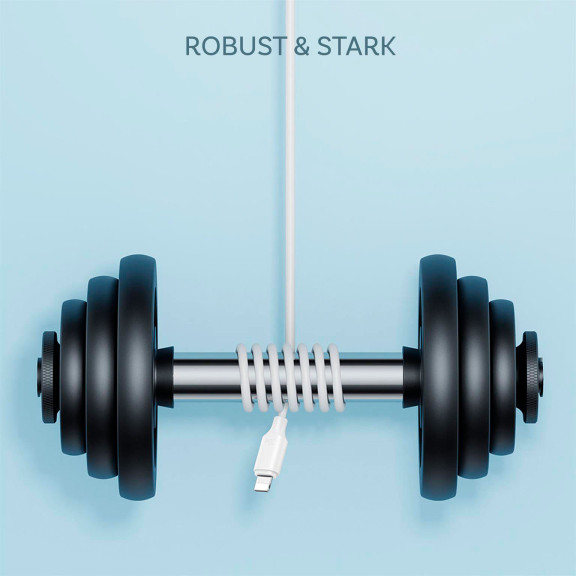 Joyroom USB-C auf Lightning 0,25m – 20W Ladekabel, Datenübertragung mit USB-C auf Lightning, bis zu 480 Mbit/s – Weiteres Produktbild 4