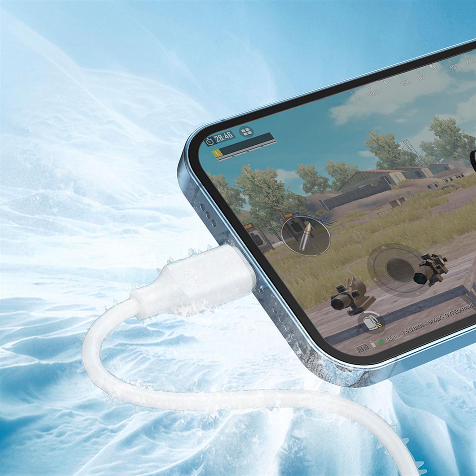 Joyroom USB-C auf Lightning 0,25m – 20W Ladekabel, Datenübertragung mit USB-C auf Lightning, bis zu 480 Mbit/s – Weiteres Produktbild 6 Joyroom USB-C auf Lightning 0,25m – 20W Ladekabel, Datenübertragung mit USB-C auf Lightning, bis zu 480 Mbit/s – Weiteres Produktbild 6