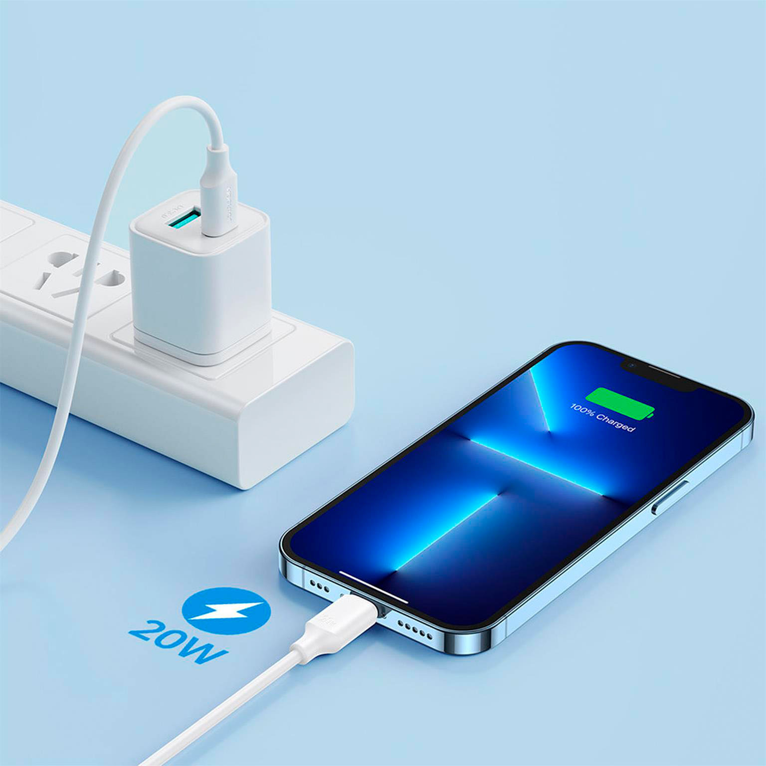 Joyroom USB-C auf Lightning 0,25m – 20W Ladekabel, Datenübertragung mit USB-C auf Lightning, bis zu 480 Mbit/s – Weiteres Produktbild 5 Joyroom USB-C auf Lightning 0,25m – 20W Ladekabel, Datenübertragung mit USB-C auf Lightning, bis zu 480 Mbit/s – Weiteres Produktbild 5
