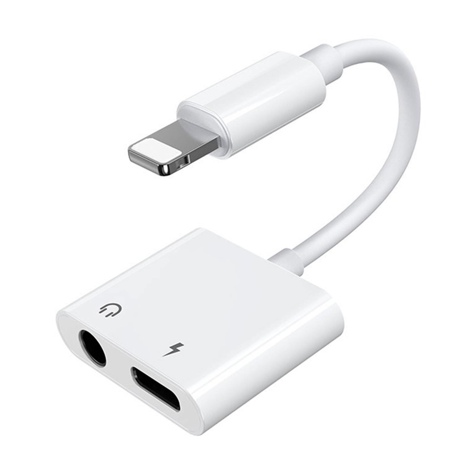 Joyroom Lightning Adapter – für iPhone 5 - 16 und iPad Modelle - Lightning auf Lightning und 3,5 mm Klinke – undefined