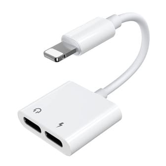 Joyroom Lightning Adapter – für iPhone 5 - 16 und iPad Modelle - Lightning auf 2x Lightning – Weiß Joyroom Lightning Adapter – für iPhone 5 - 16 und iPad Modelle - Lightning auf 2x Lightning – Weiß