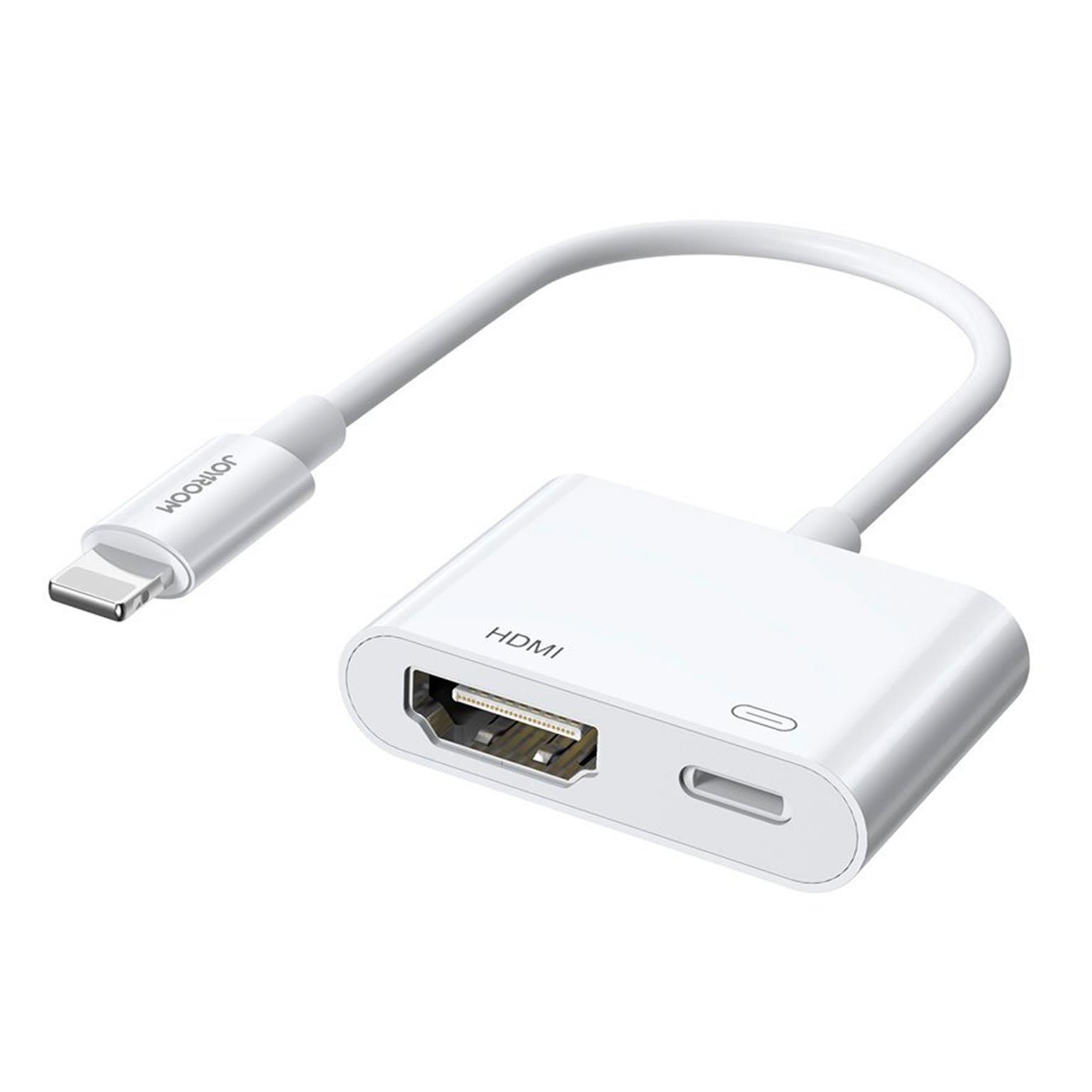Joyroom Lightning Adapter – für iPhone 5 - 16 und iPad Modelle - Lightning auf Lightning und HDMI – undefined