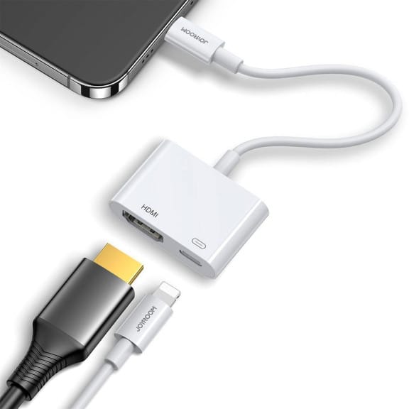 Joyroom Lightning Adapter – für iPhone 5 - 16 und iPad Modelle - Lightning auf Lightning und HDMI – Weiteres Produktbild 3 Joyroom Lightning Adapter – für iPhone 5 - 16 und iPad Modelle - Lightning auf Lightning und HDMI – Weiteres Produktbild 3