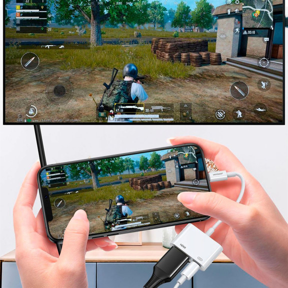 Joyroom Lightning Adapter – für iPhone 5 - 16 und iPad Modelle - Lightning auf Lightning und HDMI – Weiteres Produktbild 6