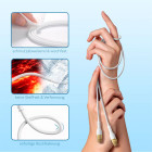 Joyroom Ladekabel – USB-C auf USB-C für Smartphones und andere Geräte, Liquid Silicone Serie, Länge 1,2 m – Weiteres Produktbild 5