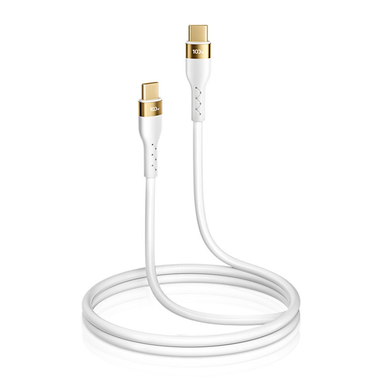 Joyroom Ladekabel – USB-C auf USB-C für Smartphones und andere Geräte, Liquid Silicone Serie, Länge 1,2 m – Weiteres Produktbild 6
