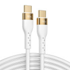 Joyroom Ladekabel – USB-C auf USB-C für Smartphones und andere Geräte, Liquid Silicone Serie, Länge 2 m – Weiteres Produktbild 1