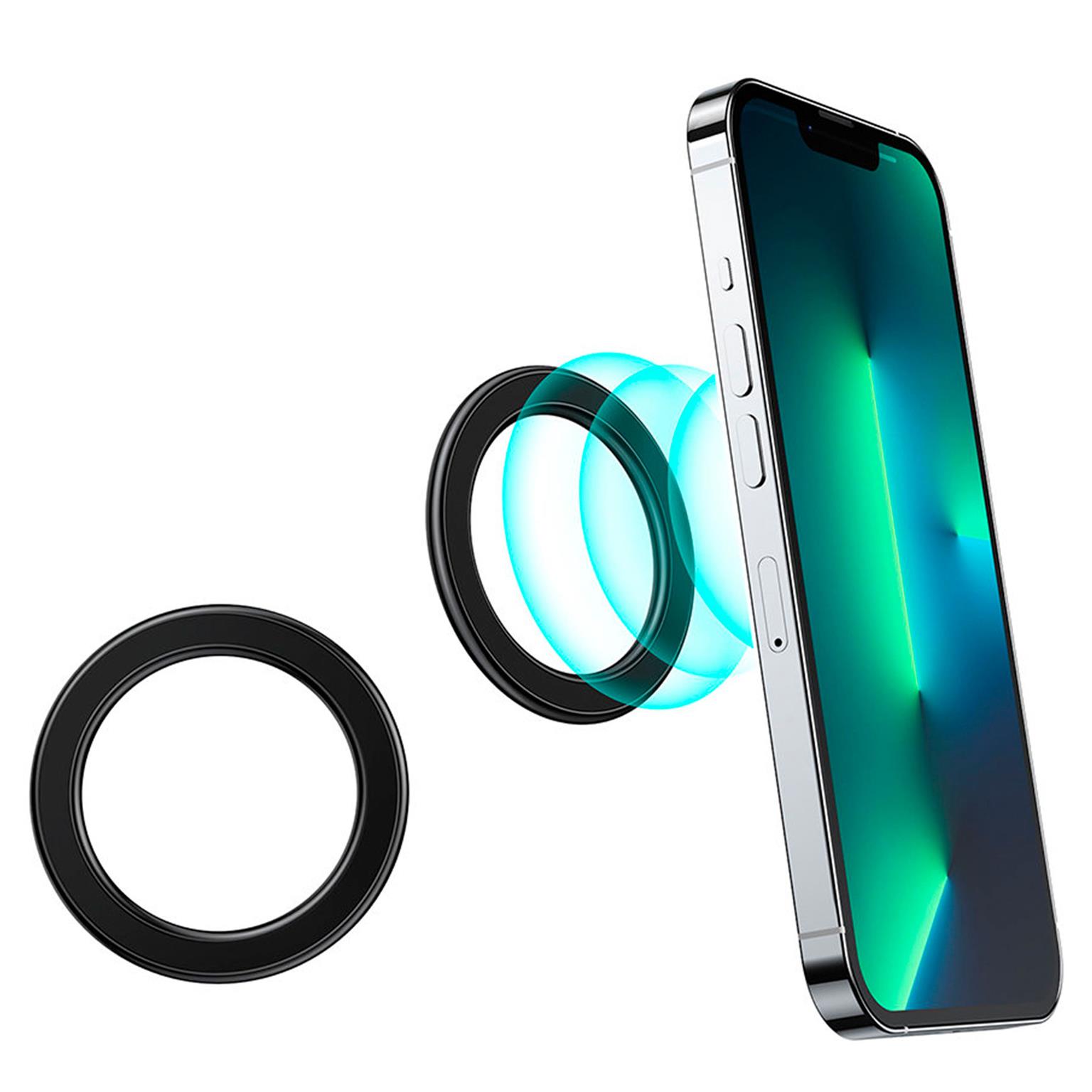 Joyroom anklebbarer Magnetring – Magnetische Halterung für Smartphones und andere Geräte, 3M-Kleber – 2 Stück – undefined