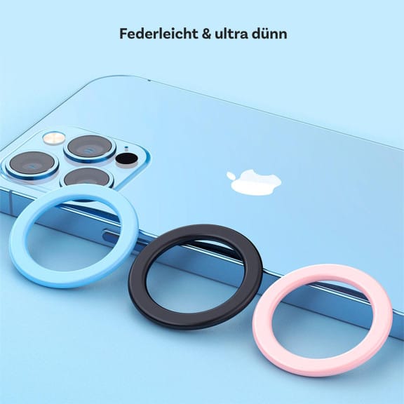 Joyroom anklebbarer Magnetring – Magnetische Halterung für Smartphones und andere Geräte, 3M-Kleber – 2 Stück – Weiteres Produktbild 4 Joyroom anklebbarer Magnetring – Magnetische Halterung für Smartphones und andere Geräte, 3M-Kleber – 2 Stück – Weiteres Produktbild 4