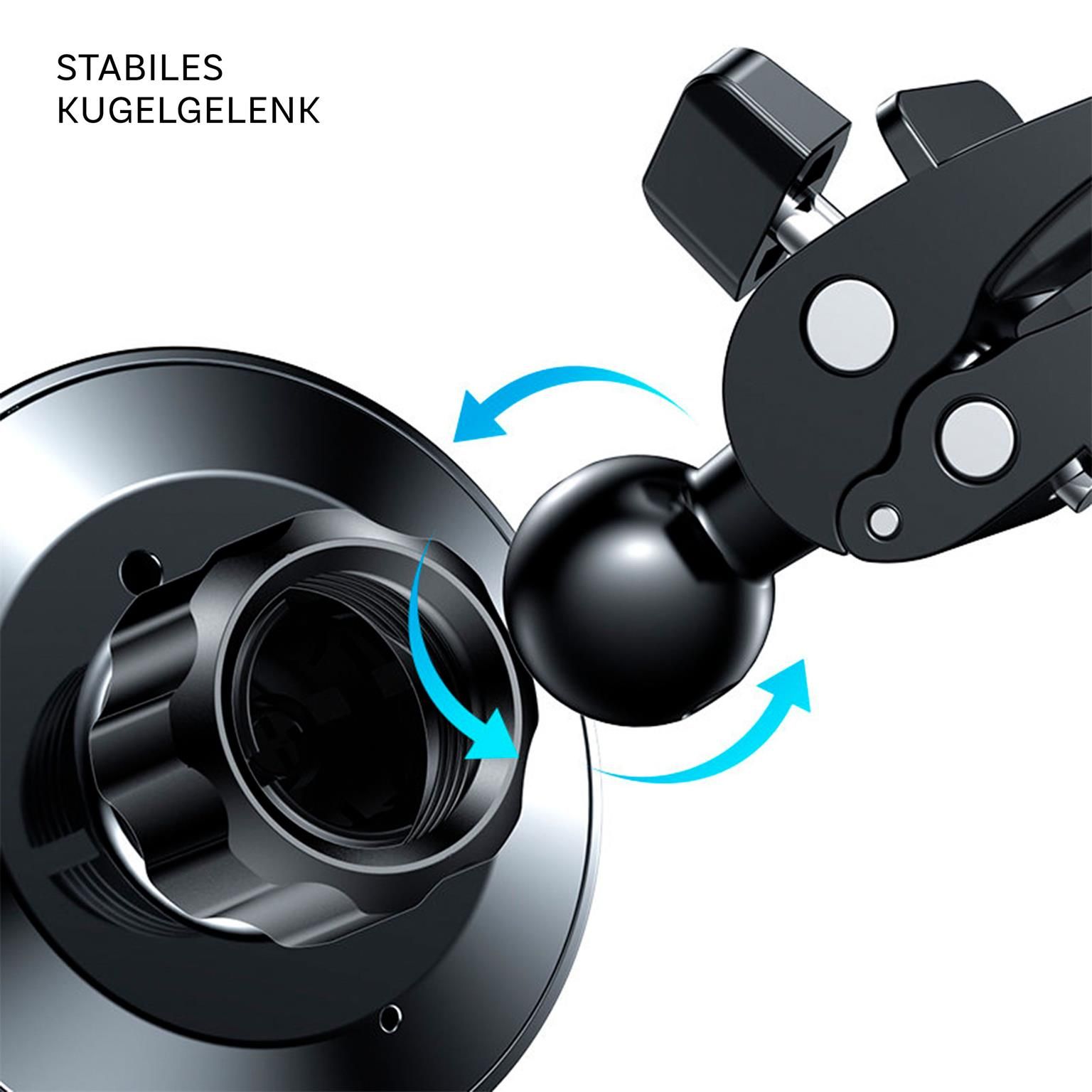 Joyroom Magnetischer Autohalter Qi Charger 15W – Wireless Car Docking Station für iPhone 1-16, JR-ZS240 – Weiteres Produktbild 6 Joyroom Magnetischer Autohalter Qi Charger 15W – Wireless Car Docking Station für iPhone 1-16, JR-ZS240 – Weiteres Produktbild 6