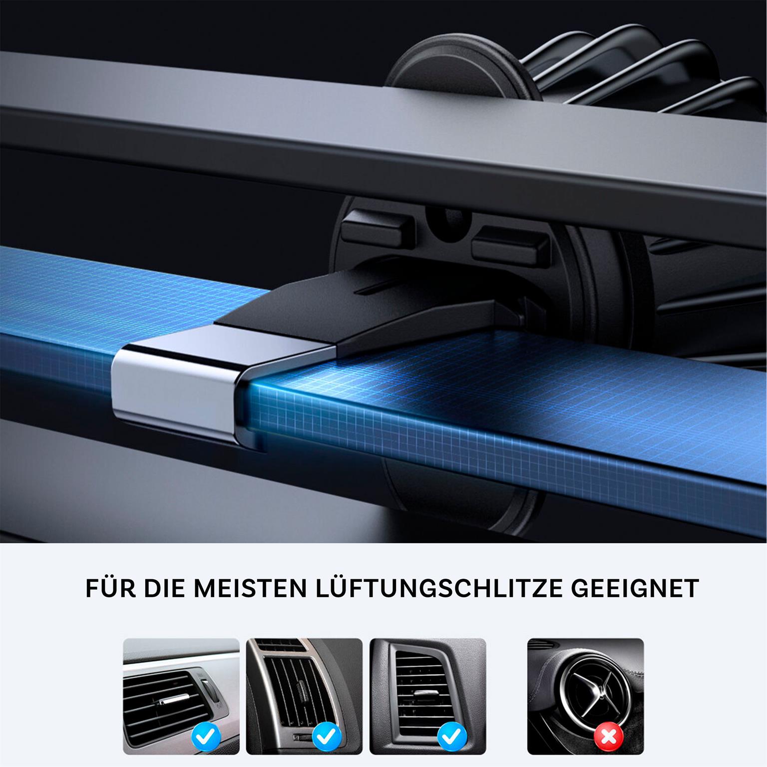 Joyroom Magnetischer Autohalter Qi Charger 15W – Wireless Car Docking Station für iPhone 1-16, JR-ZS240 Pro – Weiteres Produktbild 5