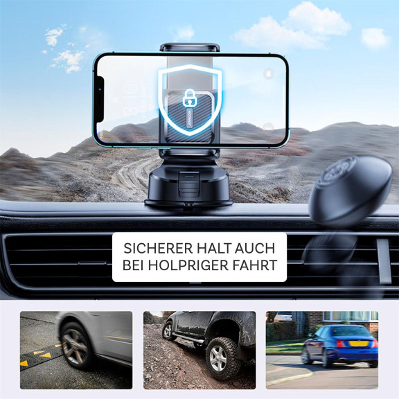 Joyroom Mechanische Autohalterung – Handyhalter Auto, Smartphone Halterung Auto, Armaturenbrett Handy Halter – Weiteres Produktbild 8