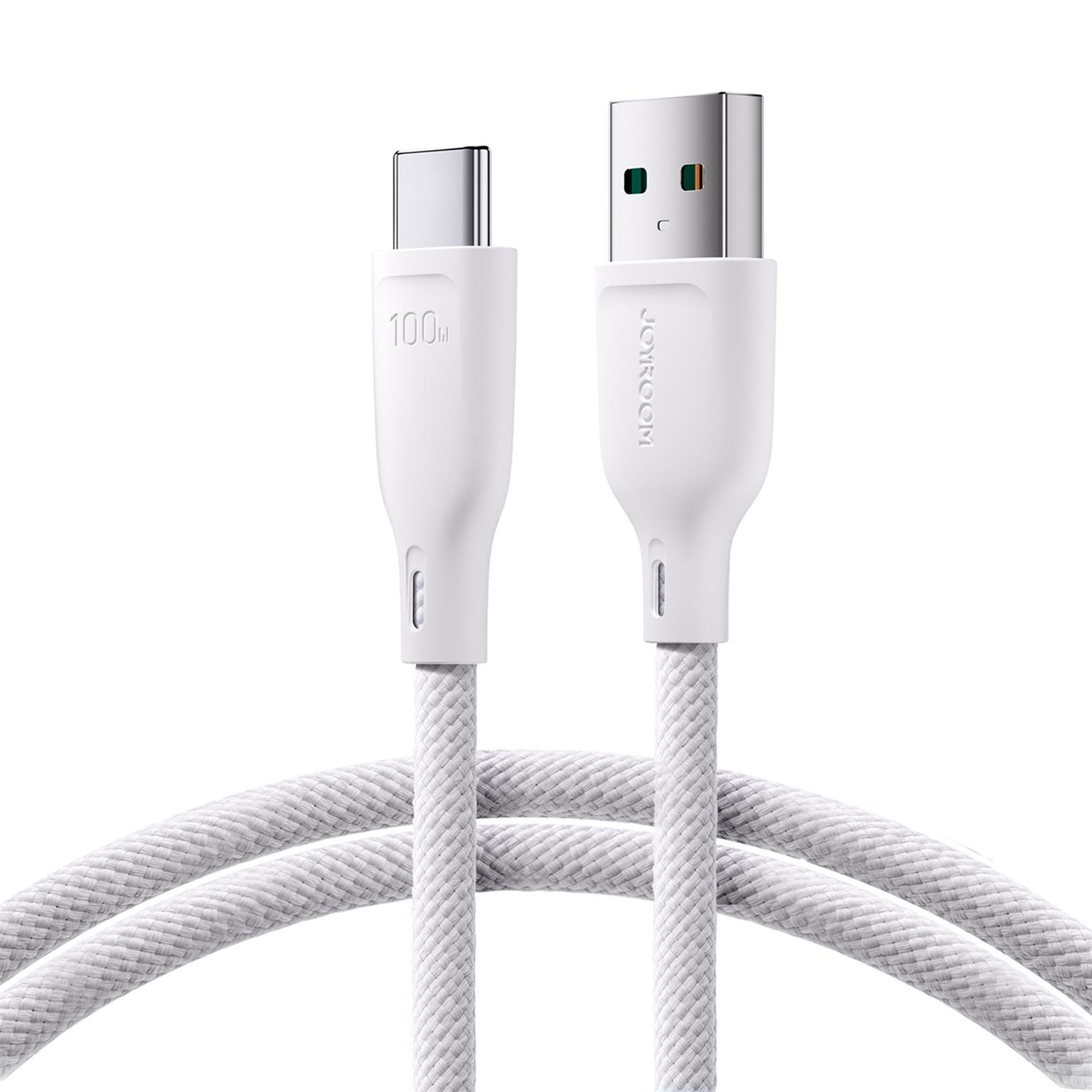 Joyroom Ladekabel – USB-A auf USB-C für Smartphones und andere Geräte, Multi-Color Serie, 100W, Länge 1 m – Weiteres Produktbild 1 Joyroom Ladekabel – USB-A auf USB-C für Smartphones und andere Geräte, Multi-Color Serie, 100W, Länge 1 m – Weiteres Produktbild 1