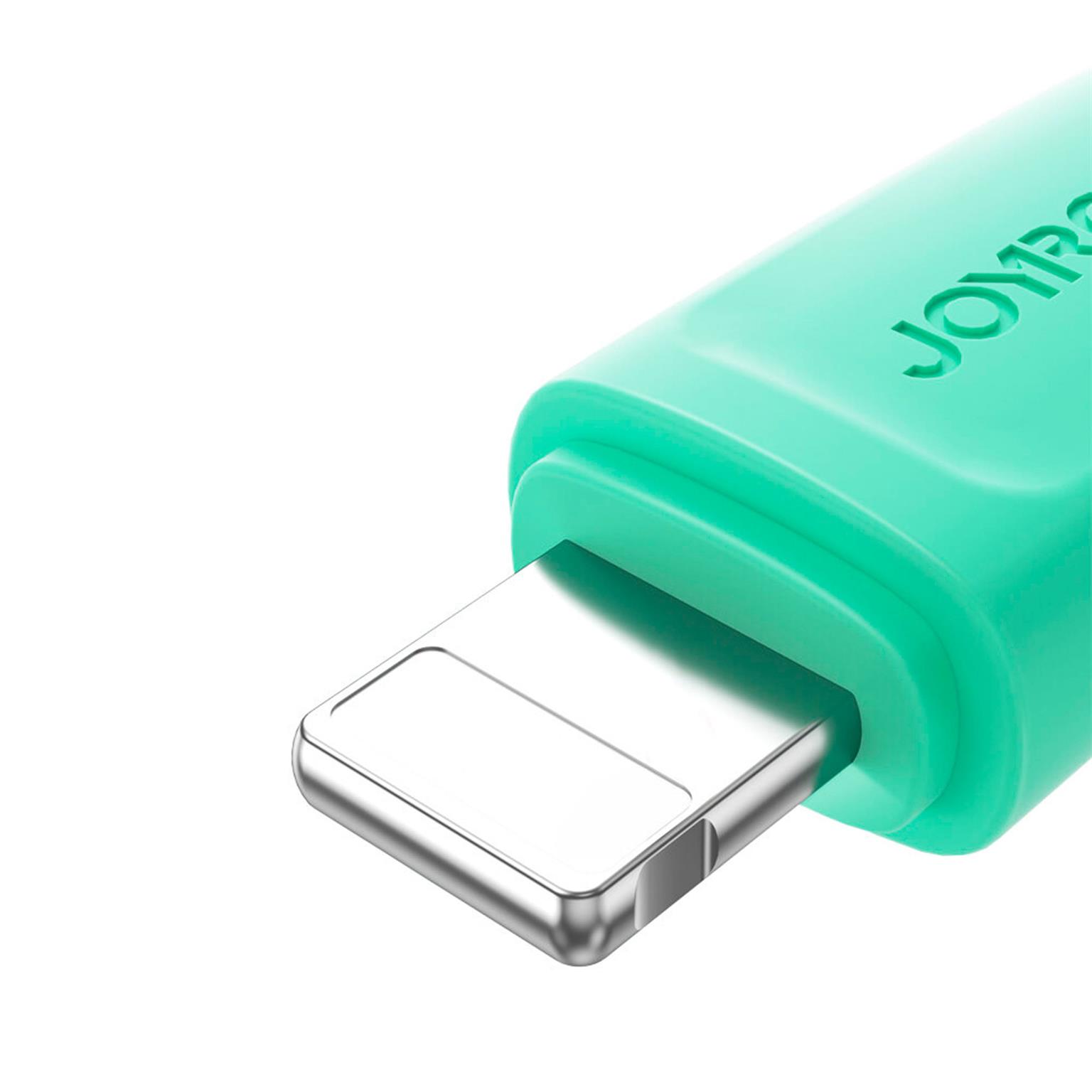 Joyroom Ladekabel – USB-A auf Lightning für iPhone 5 - 14 und iPad Modelle, Multi-Color Serie, 100W, Länge 1 m – Weiteres Produktbild 4