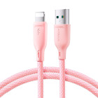 Joyroom Ladekabel – USB-A auf Lightning für iPhone 5 - 14 und iPad Modelle, Multi-Color Serie, 100W, Länge 1 m – Weiteres Produktbild 1