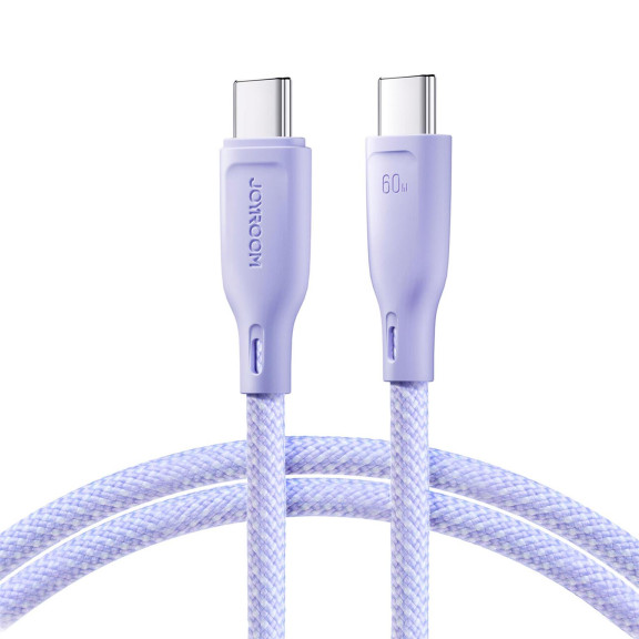 Joyroom Ladekabel – USB-C auf USB-C für Smartphones und andere Geräte, Multi-Color Serie, 60W, Länge 1 m – Weiteres Produktbild 1