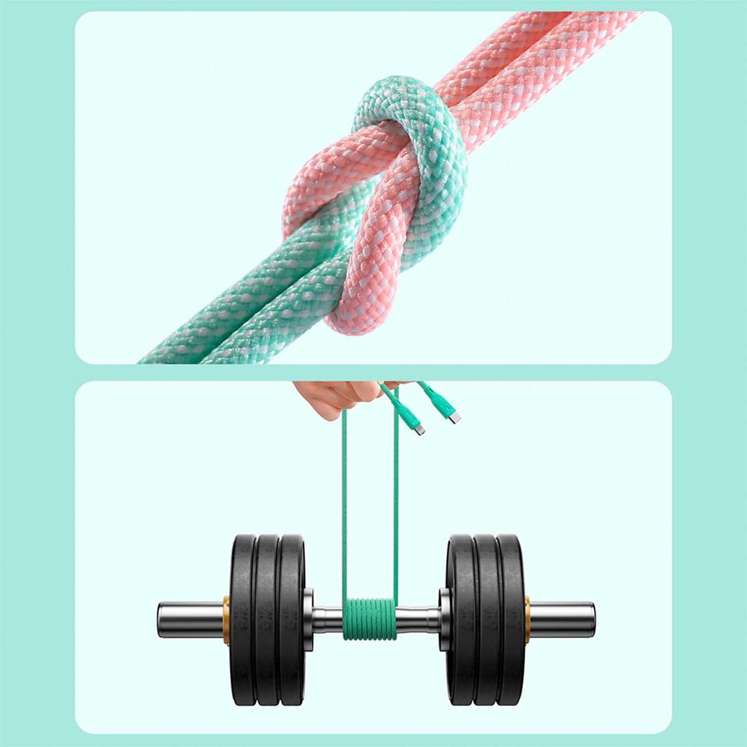 Joyroom Ladekabel – USB-C auf USB-C für Smartphones und andere Geräte, Multi-Color Serie, 60W, Länge 1 m – Weiteres Produktbild 8 Joyroom Ladekabel – USB-C auf USB-C für Smartphones und andere Geräte, Multi-Color Serie, 60W, Länge 1 m – Weiteres Produktbild 8