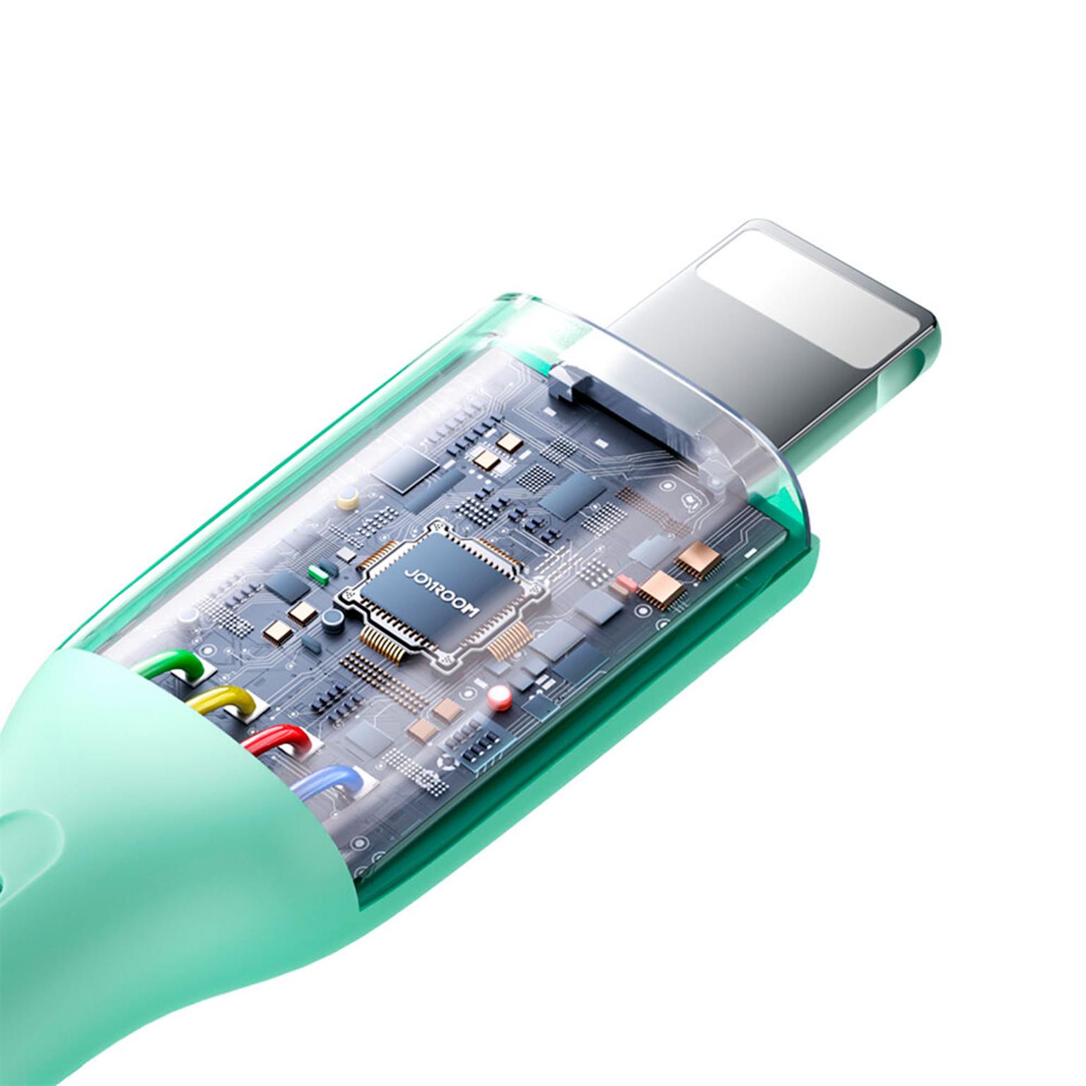 Joyroom Ladekabel – USB-C auf USB-C für Smartphones und andere Geräte, Multi-Color Serie, 60W, Länge 1 m – Weiteres Produktbild 5