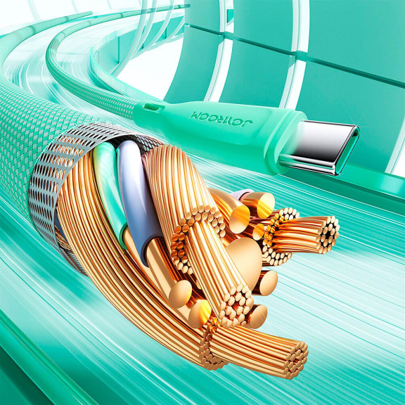 Joyroom Ladekabel – USB-C auf USB-C für Smartphones und andere Geräte, Multi-Color Serie, 60W, Länge 1 m – Weiteres Produktbild 7 Joyroom Ladekabel – USB-C auf USB-C für Smartphones und andere Geräte, Multi-Color Serie, 60W, Länge 1 m – Weiteres Produktbild 7