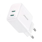 JOYROOM JR-TCF12 USB C Ladegerät – USB C Netzladegerät 2 Ports Schnellladegerät USB C für mehrere Geräte – Produktbild 1