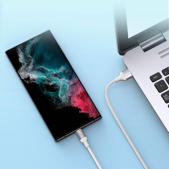 Joyroom Schnellladekabel USB-C 3A – 3 Meter High-Speed Datentransfer, robust und langlebig – Weiteres Produktbild 6