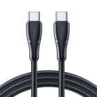 Joyroom Ladekabel – USB-C auf USB-C für Smartphones, Schnellladekabel Surpass Serie, Nylon, Länge 0,25 m – Produktbild 1
