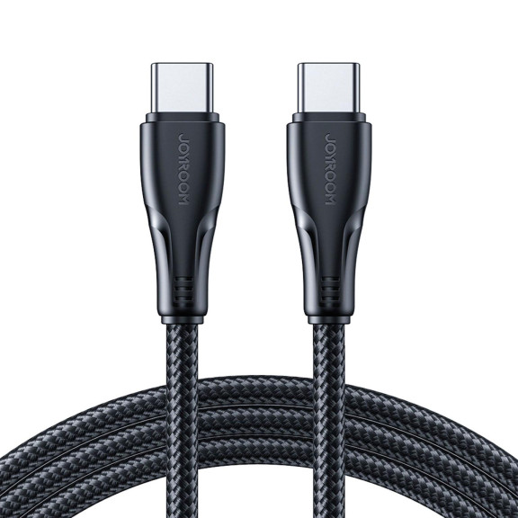 Joyroom Ladekabel – USB-C auf USB-C für Smartphones, Schnellladekabel Surpass Serie, Nylon, Länge 0,25 m – Weiteres Produktbild 1