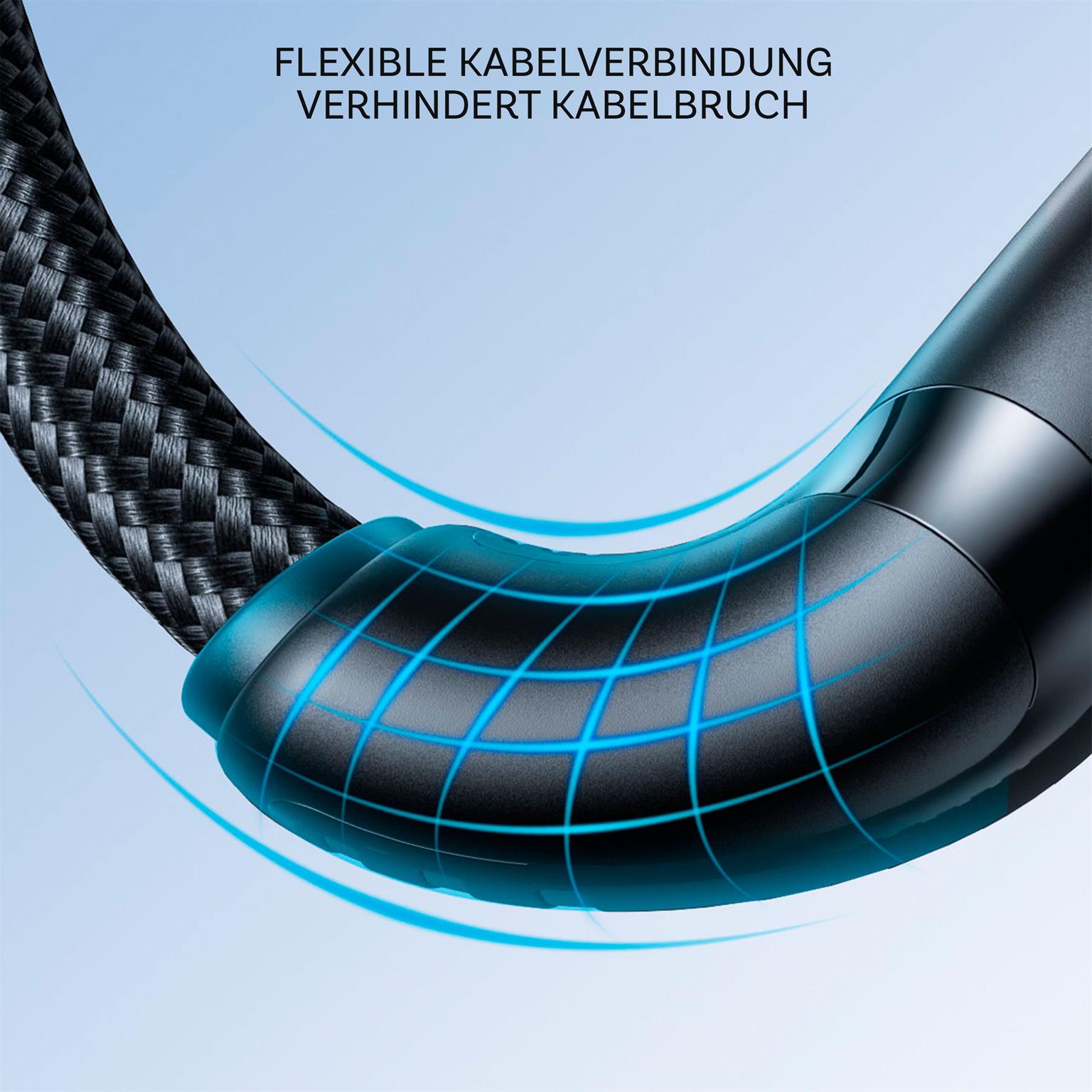 Joyroom Ladekabel – USB C auf Lightning für iPhone und iPad, Schnellladekabel Surpass Serie, Nylon, Länge 1,2 m – Weiteres Produktbild 5